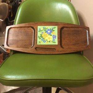 Vintage cheese board, ? Teak.